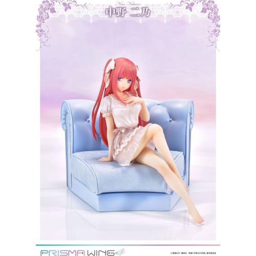 Prime 1 Studio Nino Nakano mit Sofa | Quintessential Quintuplets Figur | 17 cm