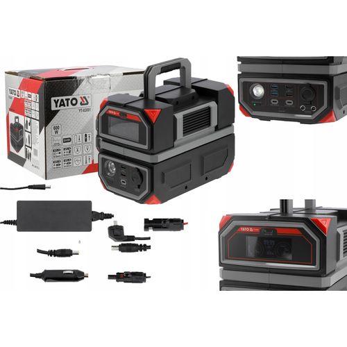 Powerstation, Stromspeicher, Energiespeicher 600W, 504Wh, 230V USB-C