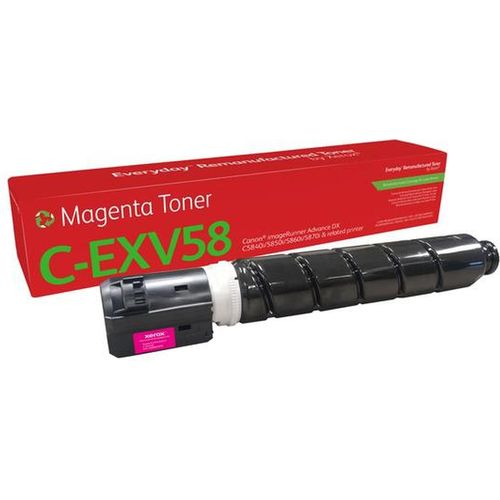 Xerox Everyday Refurbished Magenta Toner C-EXV58 für Canon - 60000 Seiten, umweltfreundlich