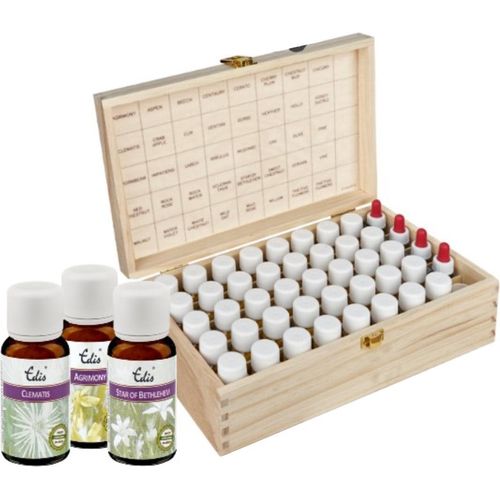 Edis® * 20g Bachblüten Globuli Set in Holzbox