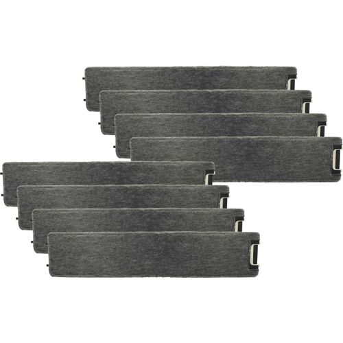 vhbw 8x Aktivkohlefilter kompatibel mit Küppersbusch EDIP612, EDIP648, EDIP649, EDIP948, 501097 Dunstabzugshaube - 50 x 10,4 x 3 cm