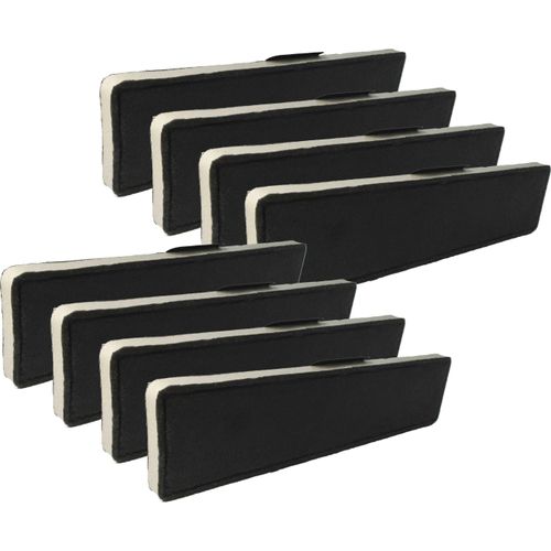 vhbw 8x Aktivkohlefilter Ersatz für Miele DKF 21, DKF 18-1, DKF 18-2, DKF 20, DKF 20-1 für Dunstabzugshaube - 43 x 10 x 2 cm