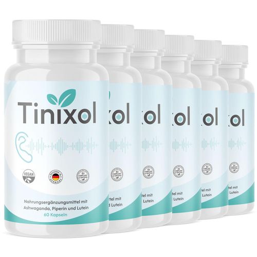 Tinixol Kapseln | reich an Vitaminen | einfache Anwendung | Inhalt 60 Kapseln 6x