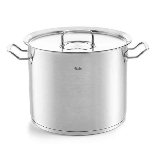 Fissler Kochtopf Original-Profi Collection®, Silber, Metall, 14 L, rund, 26.5 cm, Made in Germany, backofengeeignet, Kochen, Töpfe, Kochtöpfe