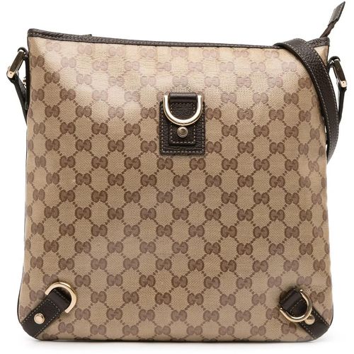 Gucci Hobo Bags - GG Crystal Abbey D Ring Crossbody - Gr. unisize - in Braun - für Damen Image