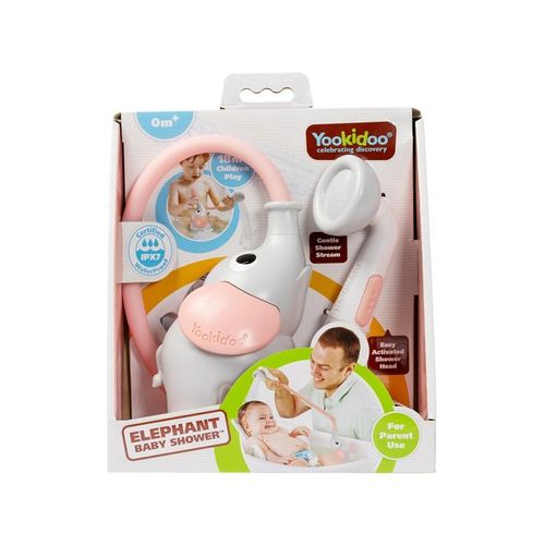 Yookidoo - Elephant Baby Shower - Rosa