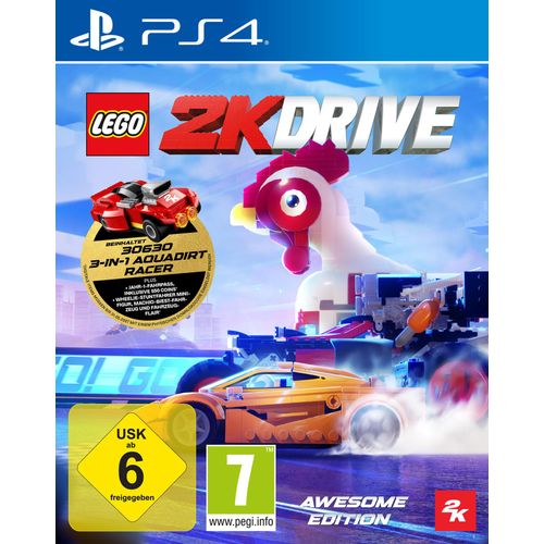 TAKE 2 Spielesoftware "Lego 2K Drive AWESOME", bunt (ohne farbbezeichnung), PlayStation 4, Spielesoftware