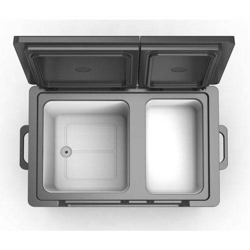 CROSS TOOLS Dualzone Kühlbox 39 Liter - Kompressor-Gefrierbox, bis -20°C, App-Steuerung, ICEBOX 50 DUAL, 68064