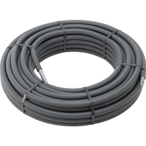 Viega Raxofix Mehrschichtverbund-Rohr 645748 16 x 2,2 mm, 50 m Ring, mit Schutzrohr, Kunststoff grau