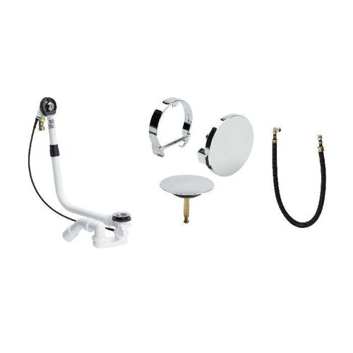 Viega Multiplex Trio Komplett Set MT5, mit Einlauf, für Normalbadewanne