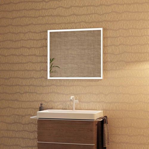 hansgrohe Xarita Spiegel 54996700 mit IR Sensor, 800 x 700 x 50 mm