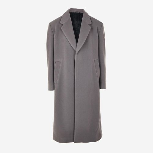 Grauer Mantel aus Wollmischung Image