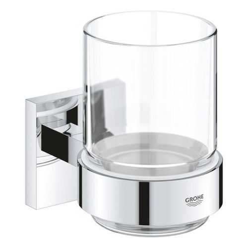 Grohe Start Cube Kristallglas mit Halter 41097000 Chrom