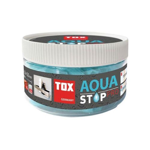 Tox Aqua Stop Pro Allzweck-Dichtdübel 8/50 014271021 VPE = 20 Stück, Dübel mit Schrauben