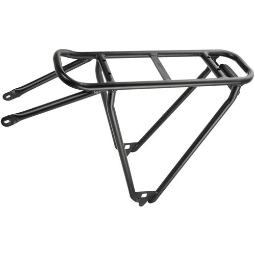 Fahrrad-Gepäckträger SACHSENRAD "Fahrradgepäckträger R8 Flex III", schwarz, Gepäckträger, B/H/L: 37cm x 58cm x 17cm, Aluminium, B:37cm H:58cm L:17cm