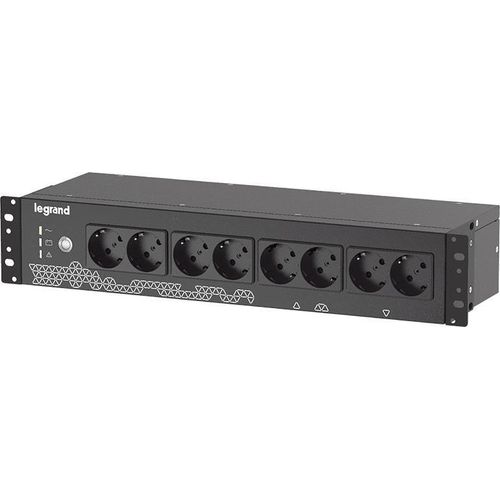 Legrand Keor ASI PDU 800VA FR/GR/IT INPUT 8 GR/IT OUTPUT BLACK Unterbrechungsfreie Stromversorgung (USV) Standby (Offline) 0,8 kVA 480 W 8 AC-Ausgänge
