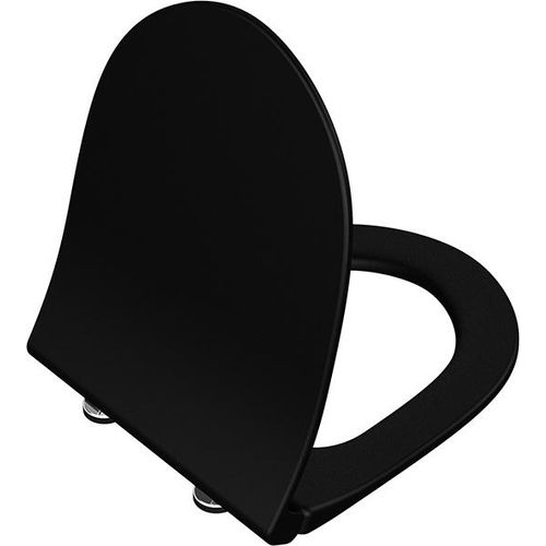 Vitra L300 Black WC-Sitz slim, softclose