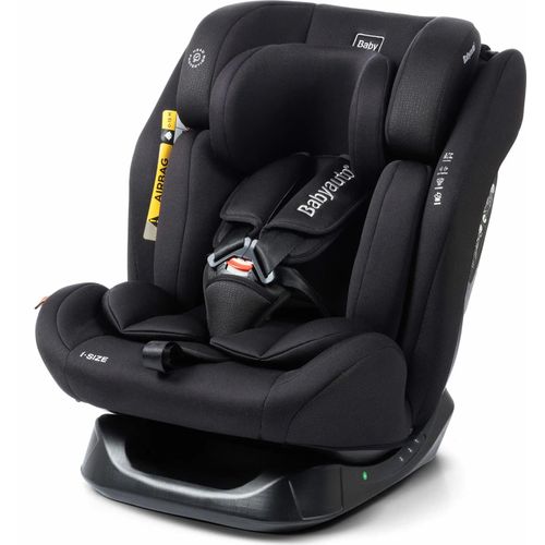 BabyAuto Lolo Autositz | iSize | 40-150cm | 0–12 Jahre 0–36 kg | Gruppe 1 2 3 | Schwarzer Autositz