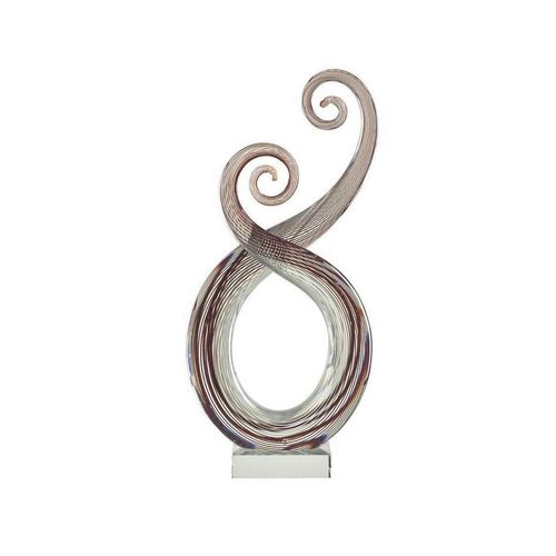 Ambia Home Skulptur , Mehrfarbig , Glas , 15x34x8 cm , Kunsthandwerk, zum Stellen, handgemacht , Dekoration, Skulpturen & Dekoobjekte, Skulpturen