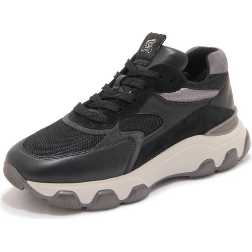 L8275 Sneaker Donna Hogan Hyperactive Frau Schuhe Schwarz
