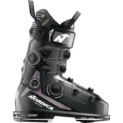 Nordica SPEEDMACHINE 3 115W BOA DD(GW) 137 SCHWARZ -ROSE-WEISS 265