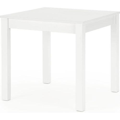 Esstisch - Weiß - 80 x 80 cm - Esszimmertisch Aus Holz - Skandinavischer Stil - PRATO