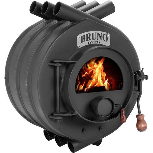 Bruno® Werkstattofen Mini I schwarz 6 kW Stahl A