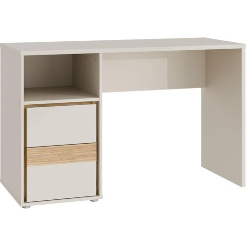 Furniture24 Schreibtisch Wexb222-M820 - Wexlin Wexb222-M820 119.7 X 75.7 X 50.2 Cm - Sandbeige