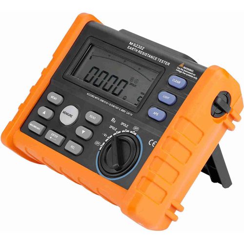 Keenso Peakmeter MS2302 - LCD -LCD und Datendatensatz fr Digitale Erdentester fr Genaue Messungen