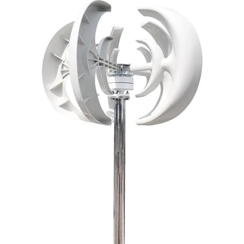 Vertikale Windturbine, langlebige Konstruktion, effiziente Energieerzeugung, weiß 2-a, 3000W-a, 24V