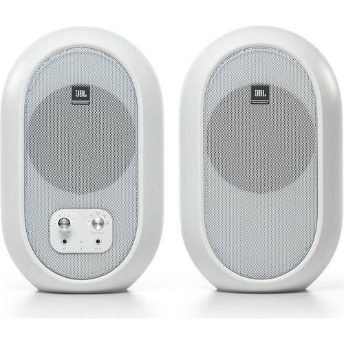 JBL 104 Set-BT White - Koaxial-Monitore mit Bluetooth, weiß