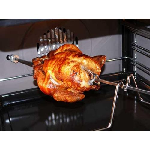 Kaiser EG 6374 Sp Gas Backofen 79L autark Grill Selbstreinigung Umluft Schwarz Glas Image