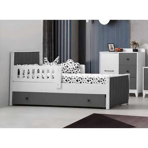 Kinderbett Bett Kinderzimmer Kinderzimmermöbel Bettrahmen Weiße Holz