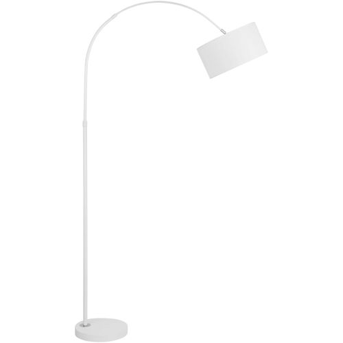 NOVA LUCE Bogenlampe "SAMA", weiß, 1, Ø 34cm H: 180cm, 1 Stk., Leuchten, Bogenlampe