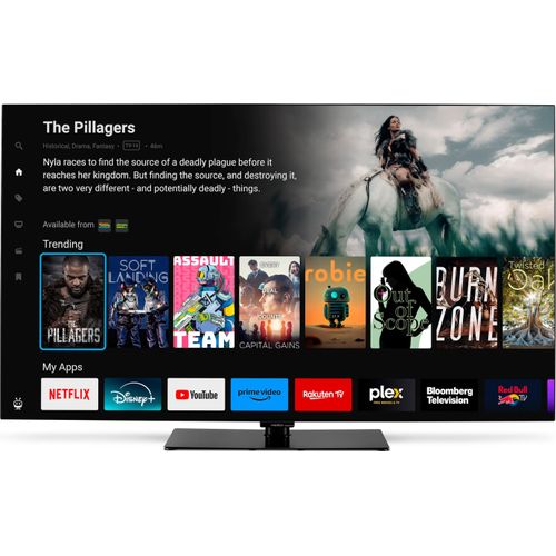 MEDION 163,9 cm (65 Zoll) OLED Fernseher (TiVo, Smart-TV, Dolby Vision HDR, Subwoofer, MEMC, Micro Dimming, TiVo Medienportal, Prime Video, Disney+, Dolby Atmos, PVR, Bluetooth, MD 865901)