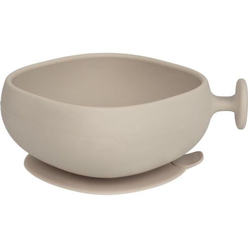 B.Box Silicone Bowl siliconen schaaltje met dop Beige 300 ml