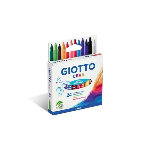Giotto Cera Wax Crayons 24 pcs BL