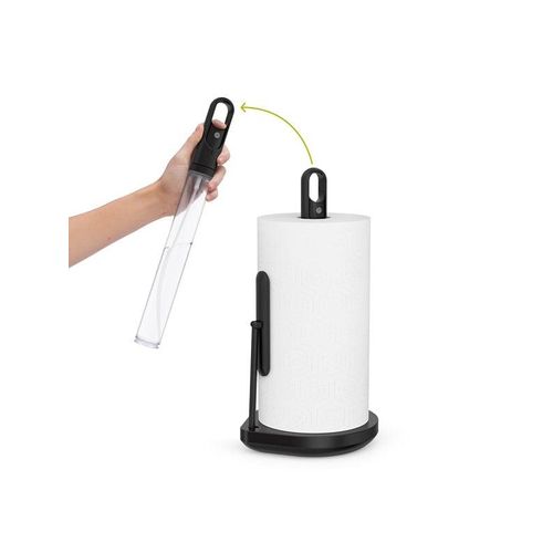 Simplehuman Küchenpapiertuch mit Reinigungspumpe, schwarz