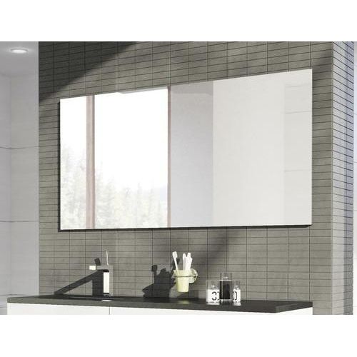 Badezimmer Kristallspiegel 160x60 cm rechteckig Steilfacette feuchtigkeitsbeständig