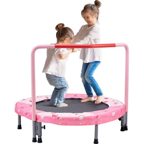 Faltbares Mini-Trampolin - 100 kg Rebounder - Trampolin für Indoor und Outdoor - Kompaktes Trampolin für Fitness und Spaß