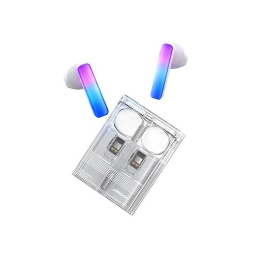 Joyroom JR-TC1 IceLens Series wireless headphones with LED lights - white