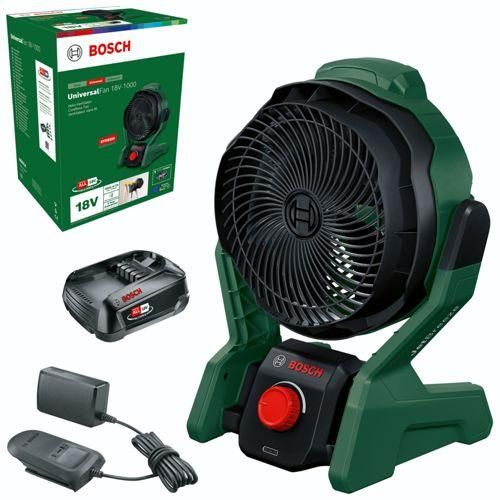 Bosch UniversalFan 18V-100 Akku-Ventilator mit Akku