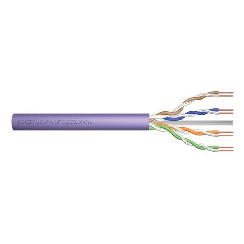 Digitus CAT 6 U/UTP Verlegekabel, 305 m, Simplex, Dca-s2,d2,a1