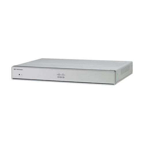 Cisco Integrated Services Router mit 4 Gigabit Ethernet (GbE)-Dual-Ports, GE WAN Ethernet Router (C1111-4P)