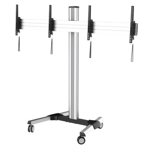 PureMounts TV Cart - Dual Display bis 55 Zoll