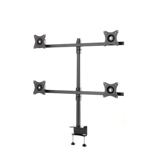 edbak Desktop-Halterung für vier 19-27" Bildschirme