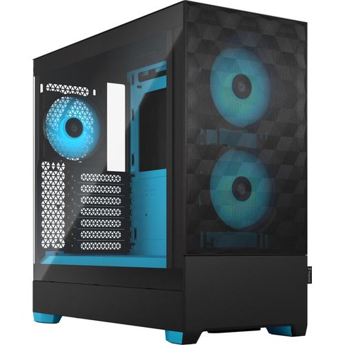 Fractal Design Pop Air RGB - Cyan Core TG Clear Tint