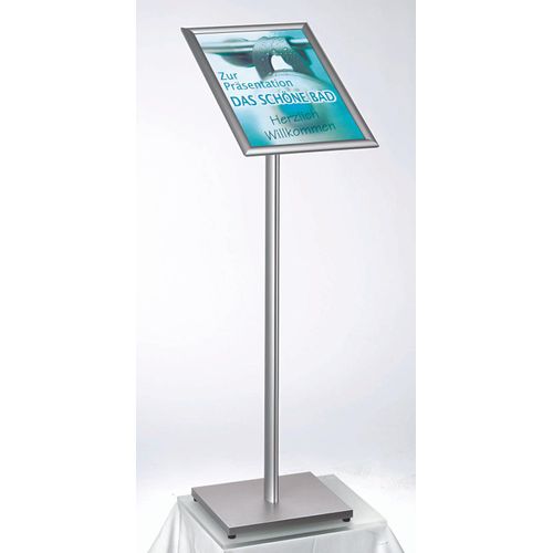 Showdown® Displays Infoständer A3 1-Fach alusilber