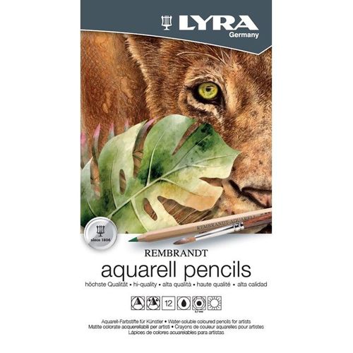 Lyra Rembrandt Aquarell Tin Box 12 pcs