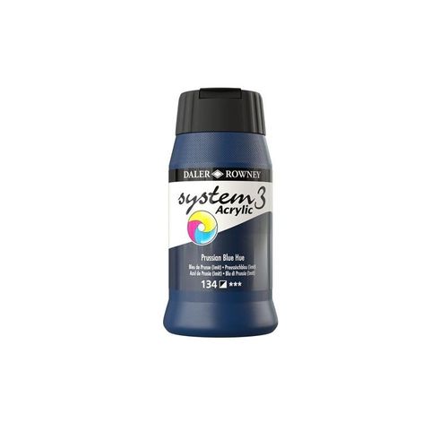 Daler-Rowney System3 500 ml Prussian Blue Hue